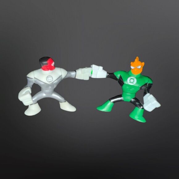 Imaginext White Lantern Sinestro vs. Green Lantern Action League Figure Set A3 - Picture 7 of 7